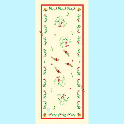 Christmas Silk Twill Scarf