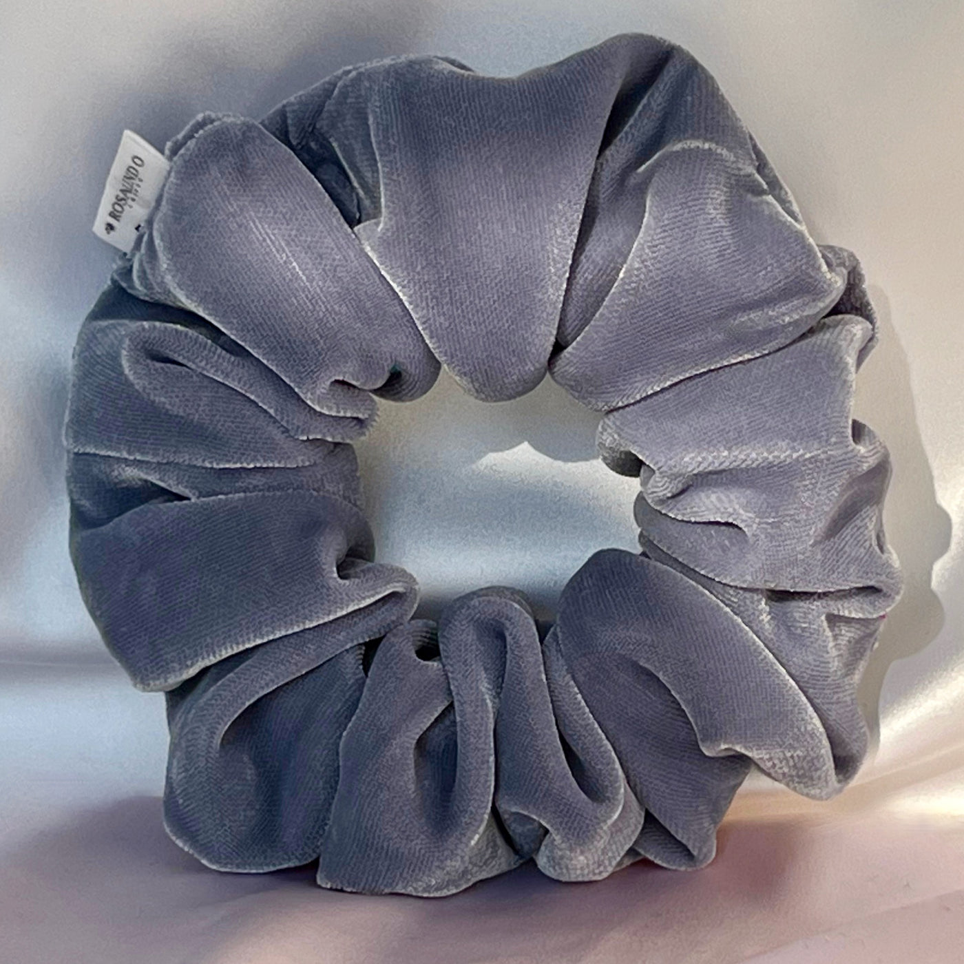 Smoky velvet scrunchie