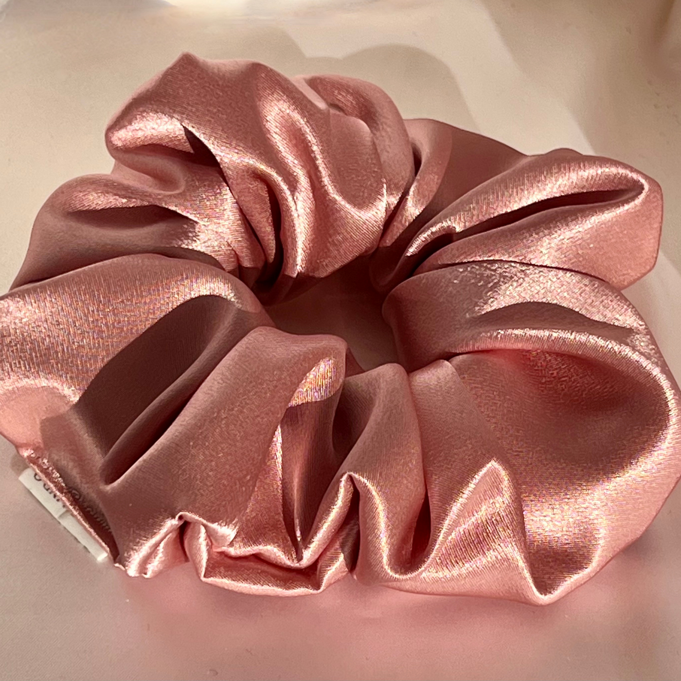 Satin Dusty Pink Scrunchie